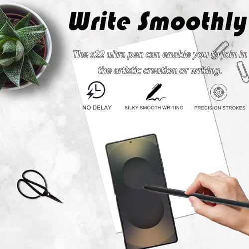 Galaxy S22 Ultra Stylus Pen SM-S908 repuesto de lápiz táctil con bluetooth color blanco 6