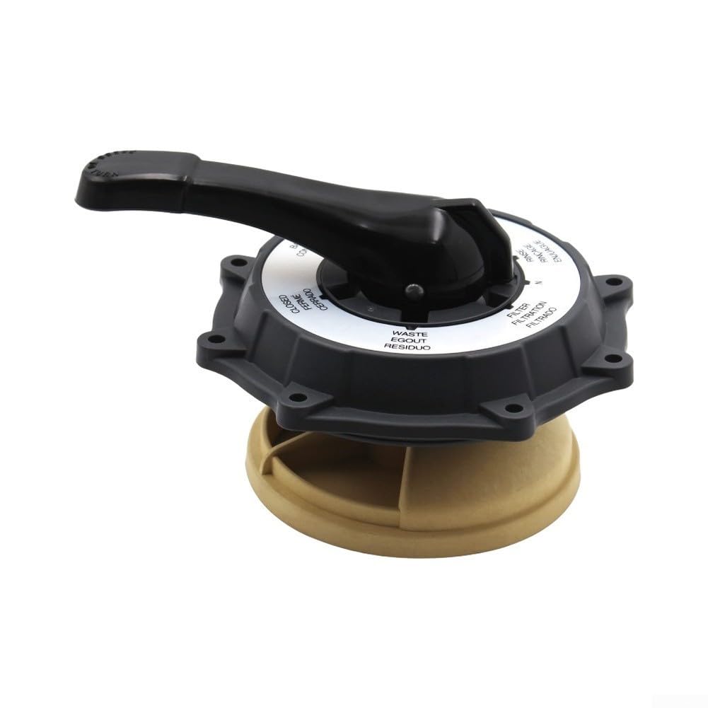 Conjunto de válvula de control para Intex 26645EG SX2100, piezas de repuesto de bomba de filtro de arena, kit de reparación de plástico resistente a los rayos UV, 6.75 pulgadas de altura