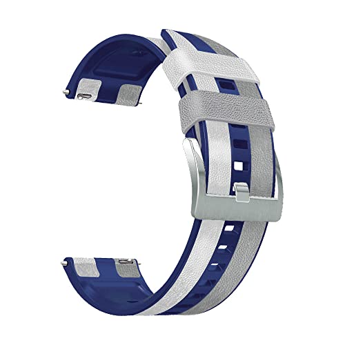 Bracelet Garmin Venu 2 cuir silicone 22mm pour Vivoactive 4