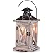 Sziqiqi Lanterna Portacandele Lanterne a Candela Decorative in Metallo in Legno Invecchiato Vintage per Centrotavola per Natrimonio Rustico Lanterna Pensile Fattoria da Interno e Esterno Decor 28cm