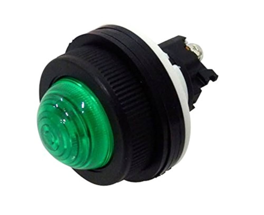 Amazon | 富士電機 Φ30 表示灯 ドーム形 緑 DR30D0L-E3G | 表示