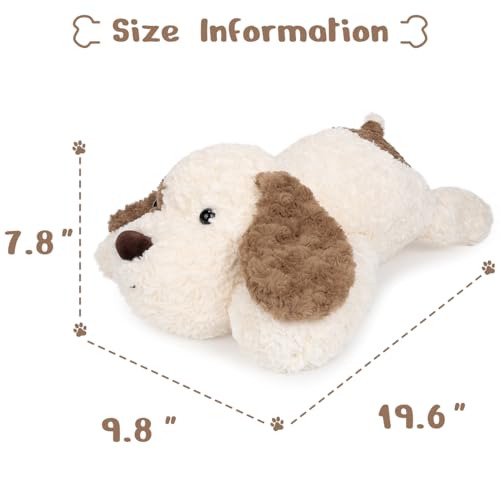 Puppy Dog Stuffed Animal Cute Dog Plush Pillow for Kids Anxiety Adultssoft Puppy Plush for Gifts 196inch Brown  Cucciolini Doodles Puppy dog stuffed animal cute dog plush pillow for kids anxiety adultssoft puppy plush for gifts 19 6inch brown   cucciolini doodles
