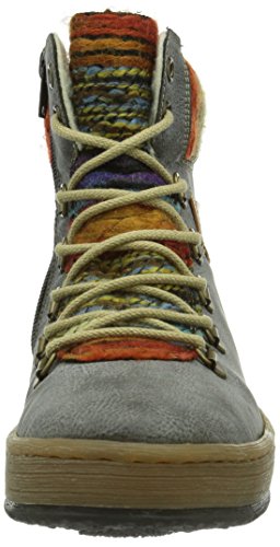 Rieker New Women's Felicitas 43 Ankle Boot Grey Combination 39