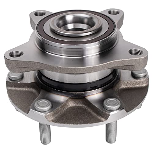 Image of TRQ 2 Piece Front Wheel Bearing & Hub Assembly Set Compatible with 2019-2022 Ford Ranger