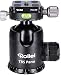 Produktbild Rollei T8S Pano - professioneller 360 Grad Kamera Stativ Kugelkopf mit Friktion, 35KG Tragkraft, zus. Panoramaachse oberhalb der Kugel, 2 Wasserwaagen, inkl Arca Swiss komp. Schnellwechselplatte