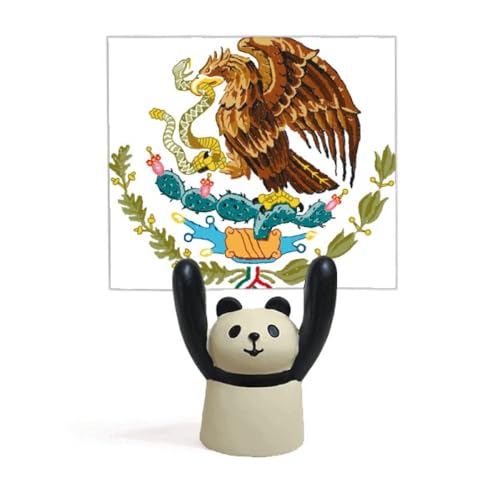 Porte-mémo panda mexicain pour organiser votre espace de travail