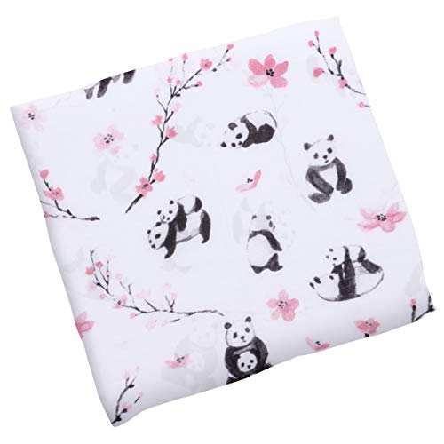 Image of Stephen Joseph, Muslin Swaddle Blanket for Baby Girls and Boys, Newborn Receiving Blanket for Swaddling, 100% Cotton Baby Swaddle Wrap, Receiving Swaddle Wrap, 47 x 47 inches, Panda