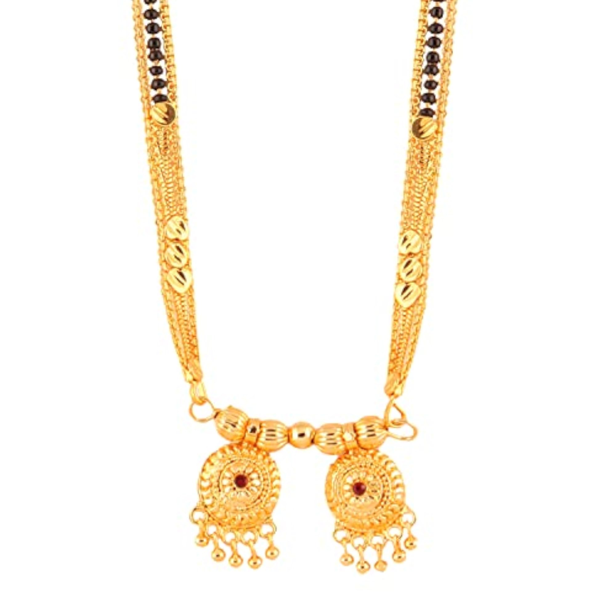 2 Vati Wati Mangalsutra for Women, Traditional Indian Style