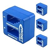 Master Magnetics Screwdriver Magnetizer-Demagnetizer - Blue, Pack of...