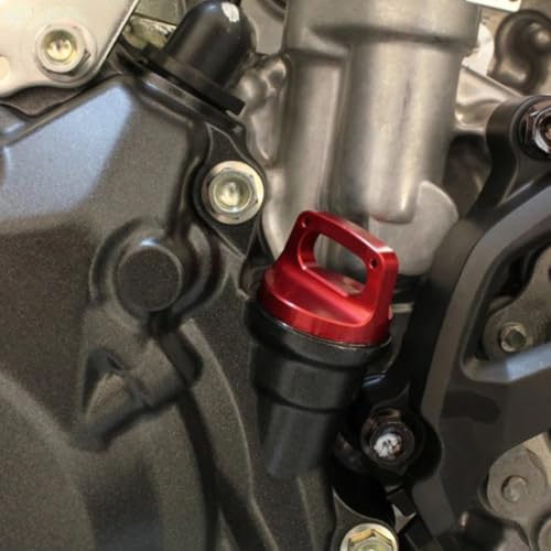 Tapón de aceite seguro para CRF450R, sellado hermético de motor compatible con CRF250R y CRF450RX 3