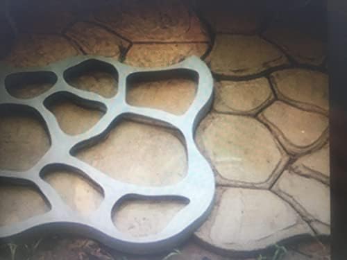Garden Paving Pavement 31''x31'' (80 x 80 cms) Big Mold Patio Concrete Stone Path DIY Walk Path Way Maker Mould