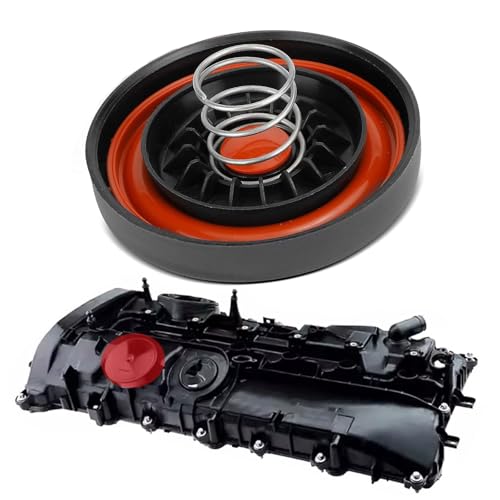 Autokemat 11127645173 PCV Valve Cover Repair Kit - Valve Cap with Membrane B58 Compatible with F20 F21 F22 F23 F30 F31 F34 F32 F33 F36 G30 G11 G12 X3