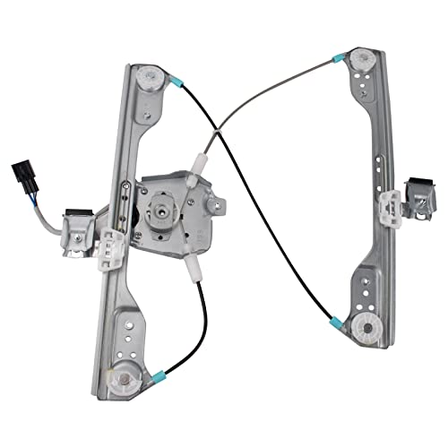 Image of TRQ Front Left Power Window Regulator & Motor Assembly Drivers Side Compatible with 2005-2010 Chrysler 300 2006-2010 Dodge Charger 2005-2008 Magnum