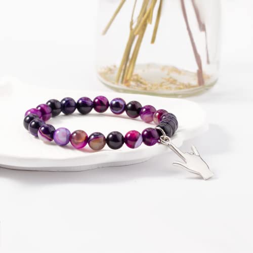 PARTNER I Love You Hand Sign Language Charm Bracelet - Sign Language Gift, Interpreter Gift, ASL Jewelry for Deaf2