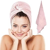 Algopix Similar Product 3 - Microfiber Hair Towel  Plush