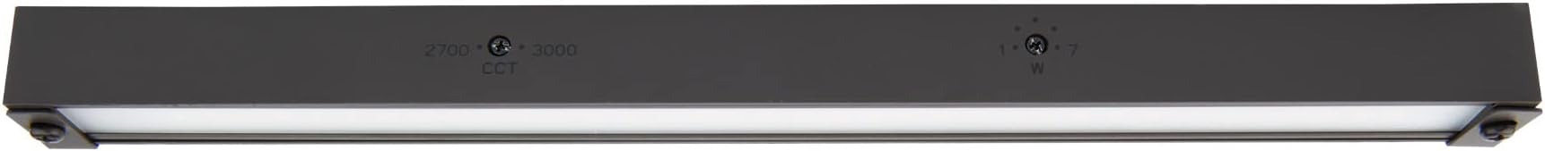 WAC Landscape Lighting, Hardscape 12in LED 12V Strip Light with Quick Release and 2-CCT 2700K-3000K in Solid Brass Coated with Bronze