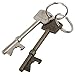 New Bottle Opener Key Ring Keyring Chain Metal Bar Tool