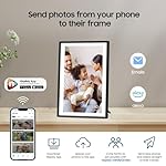 Digital Picture Frame Powered by Nixplay 10.1", Share Photos/Videos via Nixplay App or Email, WiFi Digital Photo Frame with Easy Setup, Support Alexa, Free Cloud Storage, Auto Rotate, Gifts for Mom - Image 2