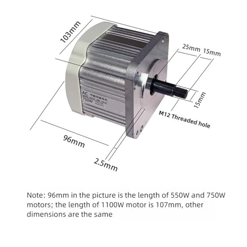 Kit servomotor sin escobillas para lijadora de correa y proyectos de costura 3