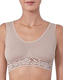 Bali Women's Comfort Revolution Seamless Crop Top Bra