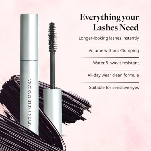 Image of Beyond Bold Volumising Mascara for Women | Lengthening Long Lasting Waterproof Formula | Lightweight Everyday Wear | Natural Look with Bold Volume Finish