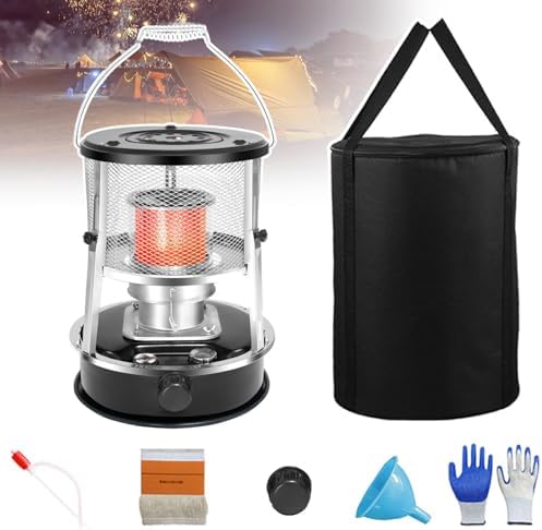 4.5L Portable Kerosene Heater, 10000 BTU Indoor/Outdoor Heating Stove, Ideal for Home, Patio, Deck & Emergency Use, Efficient Paraffin Heater for Cold Weather