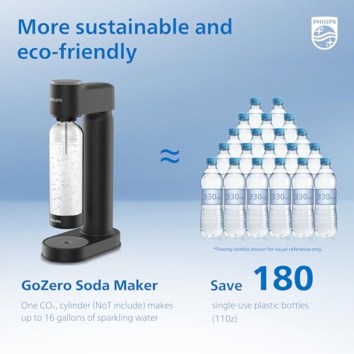 image for PHILIPS Sparkling Water Maker Soda Maker Soda Streaming Machine Quick 