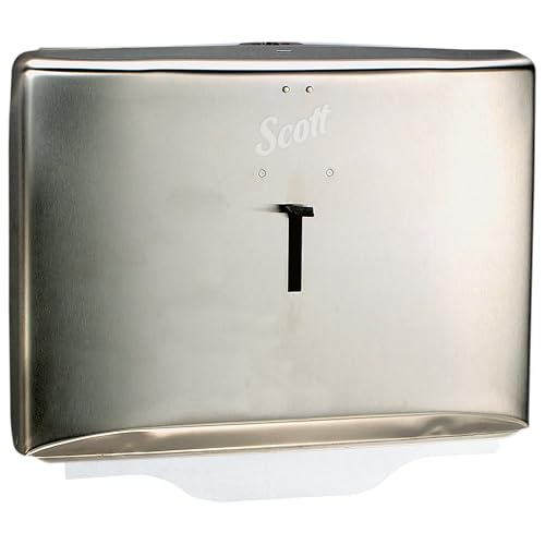 Scott Professional Restroom Paper Seat Cover Dispenser, Stainless (09512) - image 2