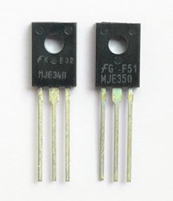 Vasp Electronics MJE340 MJE350 Transistor NPN PNP Pair - Pack of 2 + 2 pieces