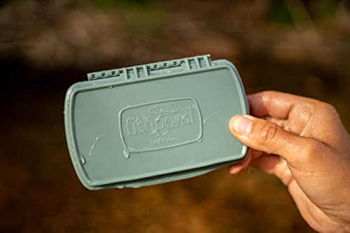 fishpond Tacky Pescador Caja para Moscas - Pequeña - MagPad - Gris Humo miniatura 5
