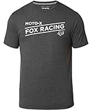 High quality Fox Banner Ss Tech Tee Heather Black