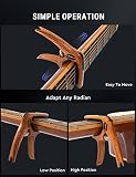 Linrax C1 Guitar Capo, 3 w 1 Gitara Kapodaster z Uchwyt na Kostki Gitarowe i Ściągacz do Mostka, Capo do Gitary Akustyczna Gitary Elektryczna Basu Ukulele Banjo Mandolin, Capodaster, Ziarno Drewna