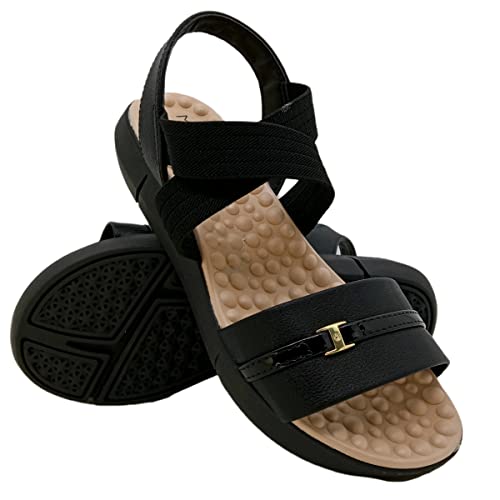 Sandalia Feminino Modare Preto 36