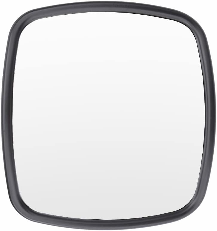 Chrome Heated Wide Angle Mirror For Freightliner M2 106 Side View Lower Mirror for 2003-2023 Freightliner 108SD 114SD M2 100 106 112 Semi Trucks Accessories Left and Right Side Universal