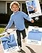LessonZoo 3 Pack Boys Turtleneck Tops Kids Long Sleeve Shirts Turtle Neck Pullover Undershirt Youth Basic Layer Warm Tops(Navy Blue, Light Blue, White,9-10 Years)