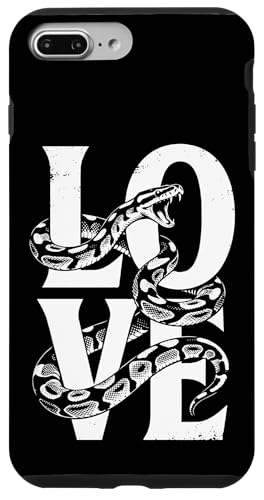 �{�[���p�C�\�� �T���O���X���D�� ঒��� �w�r Ball Python Snake Owner Love �X�}�z�P�[�X iPhone 7 Plus/8 Plus �p