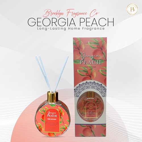 Brooklyn Fragrance Co. Georgia Peach Aroma Diffuser 100ML miniatura 2