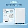 Noaton® DF 4115 WiFi HEPA Deumidificatore Casa Muffa, WiFi App, 15L/24H, con Purificatore d'Aria, 5 Modalità, Display Digitale, Silenzioso, 24 Ore Timer, Drenaggio continuo, per 50m2, 3 anni di garanz