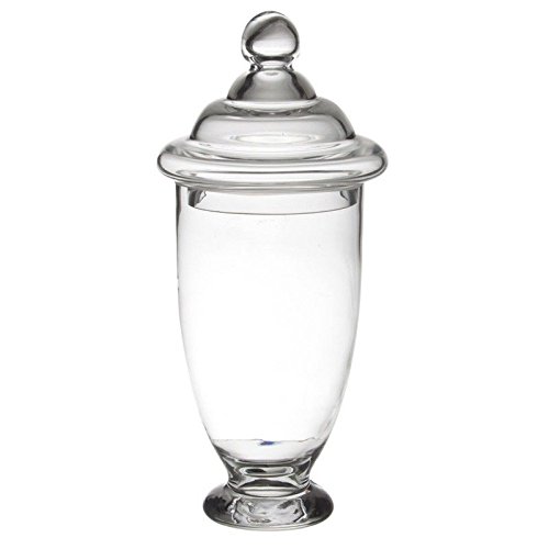 Large Standing Glass Sweet Jar, Height: 35 cm, for Sweet Bar or Candy Cart