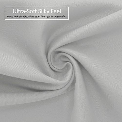 image for Nestl Soft Pillow Shams Set of 2 - Double Brushed Microfiber Pillow Co