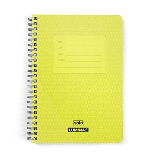 Image of SOLO NB- 578 Note Book (140 Pages) (Transparent Yellow, B5)