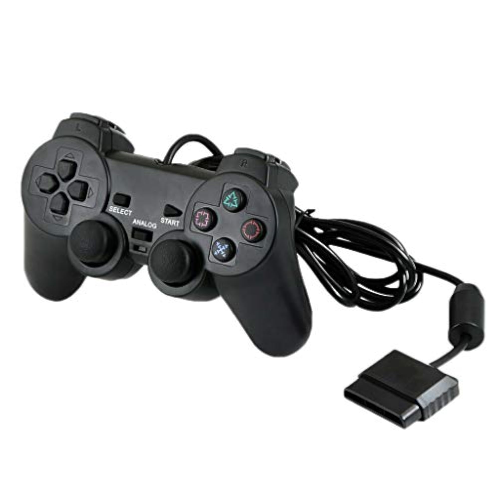 Wireless Gamepad Controller Twin Shock for PS2 Console