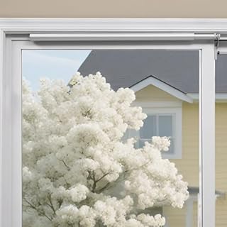 Migerlo Self Sliding Door Closer Adjustable Sliding Speed, for Door Widths from 29.5 to 51", Slideback Sliding Door Closers, Quiet Pneumatic Damping Buffering, for Patio Balconies, Kitchen