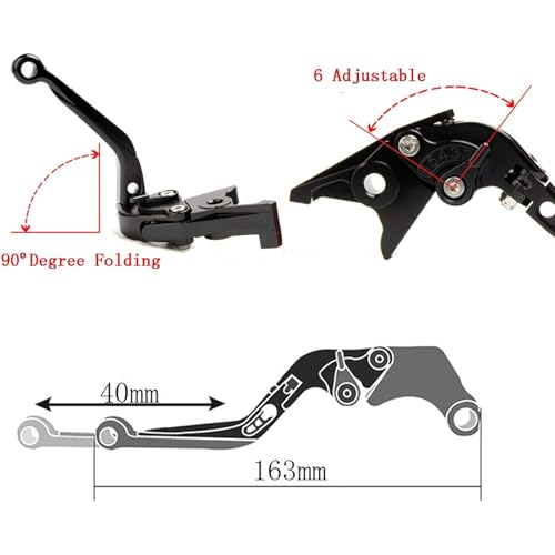 Leviers d'embrayage de frein pour Vulcan S 2015-2020 pour vos virées