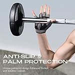 LIFECT Essential Breathable Workout Gloves, Weight Lifting Fingerless Gym Exercise Gloves with Curved Open Back, for Powerlifting, Women and Men - Image 4