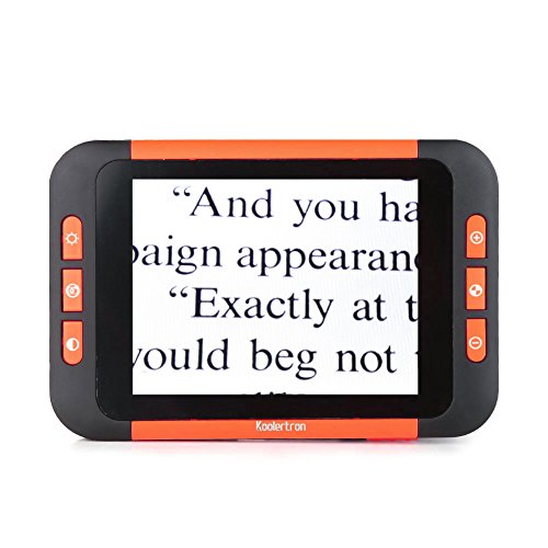 Koolertron 3.5 inch LCD Portable Video Digital Magnifier Electronic Reading Aid for...