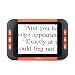 Koolertron 3.5 inch LCD Portable Video Digital Magnifier Electronic Reading Aid for Low Vision - Ideal Aide for Reading, Writing, Viewing Maps, Books - Handheld Digital Tool