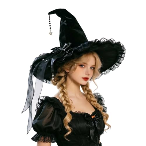 Witch Hat Headband,Witch Hat,Black,One Size