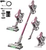 Aspiradora inalámbrica 600W/50Kpa para el hogar, 50Min aspiradora vertical con autoestable, anti-enredos, aspiradora inalámbrica ligera para pisos de madera, alfombras, pelo de mascotas y auto 2