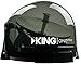 KING KOP4800 One Pro Premium Satellite TV Antenna - Works with Dish, DIRECTV, or Bell (Canada), Western Arc Satellites, Clear (Smoke)